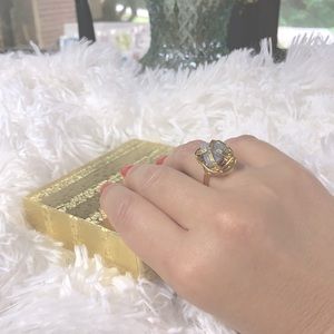 Handcrafted Gemstone Ring Size 7